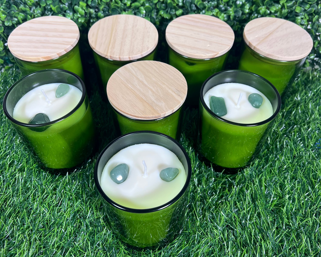 Homemade Mint & Eucalyptus Candle (Batch 2503-2)