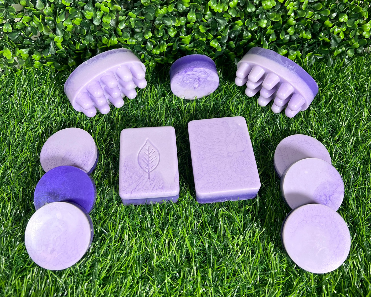 Homemade Lavender Bar Soap (Batch 2503-4)