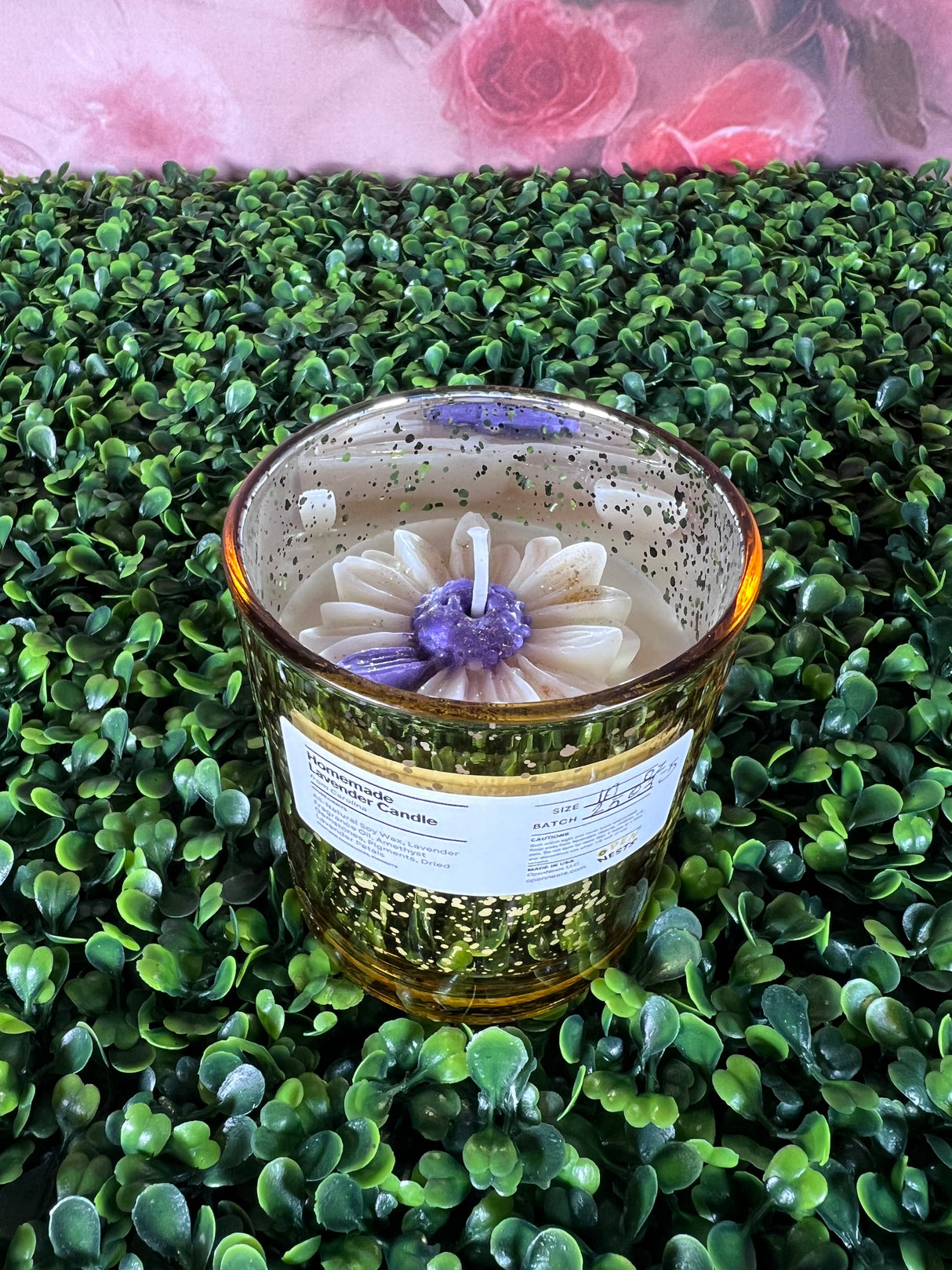 Homemade Lavender Candle (Batch 2503-5)