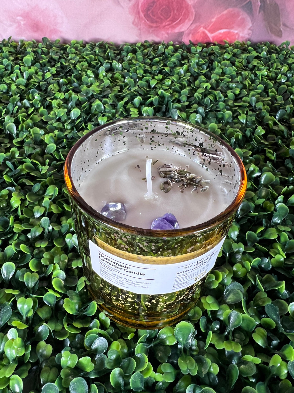 Homemade Lavender Candle (Batch 2503-5)