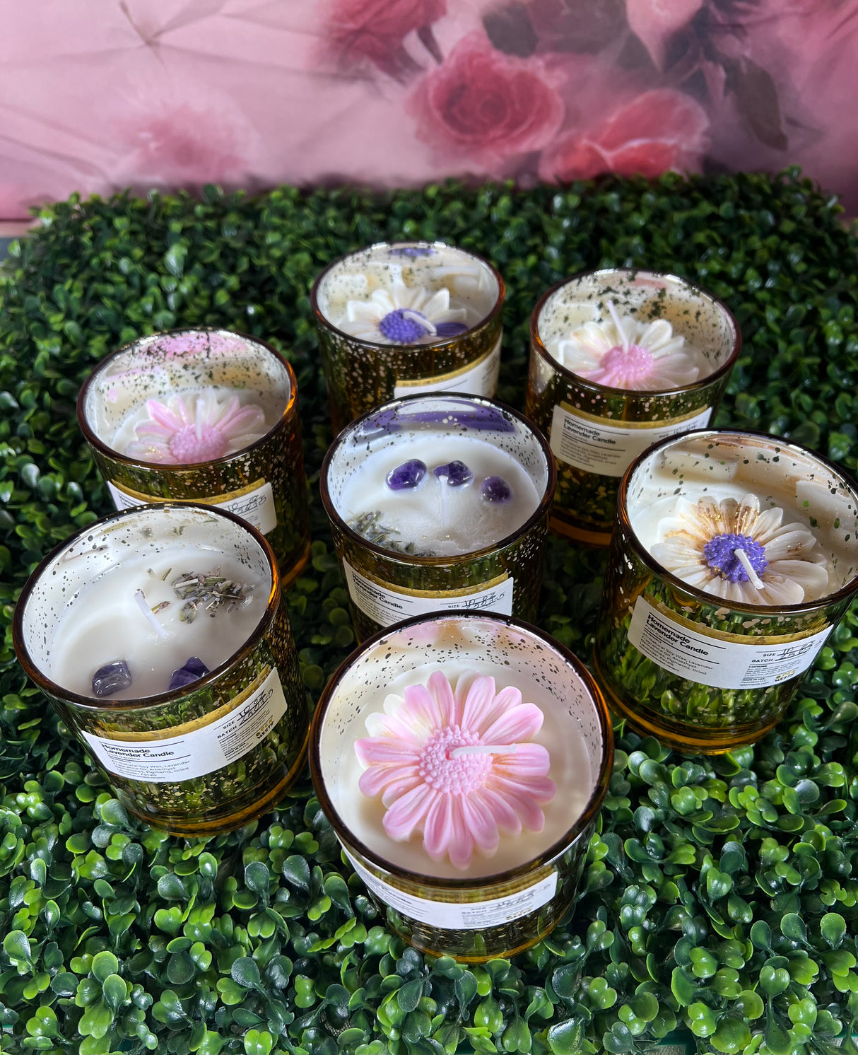 Homemade Lavender Candle (Batch 2503-5)