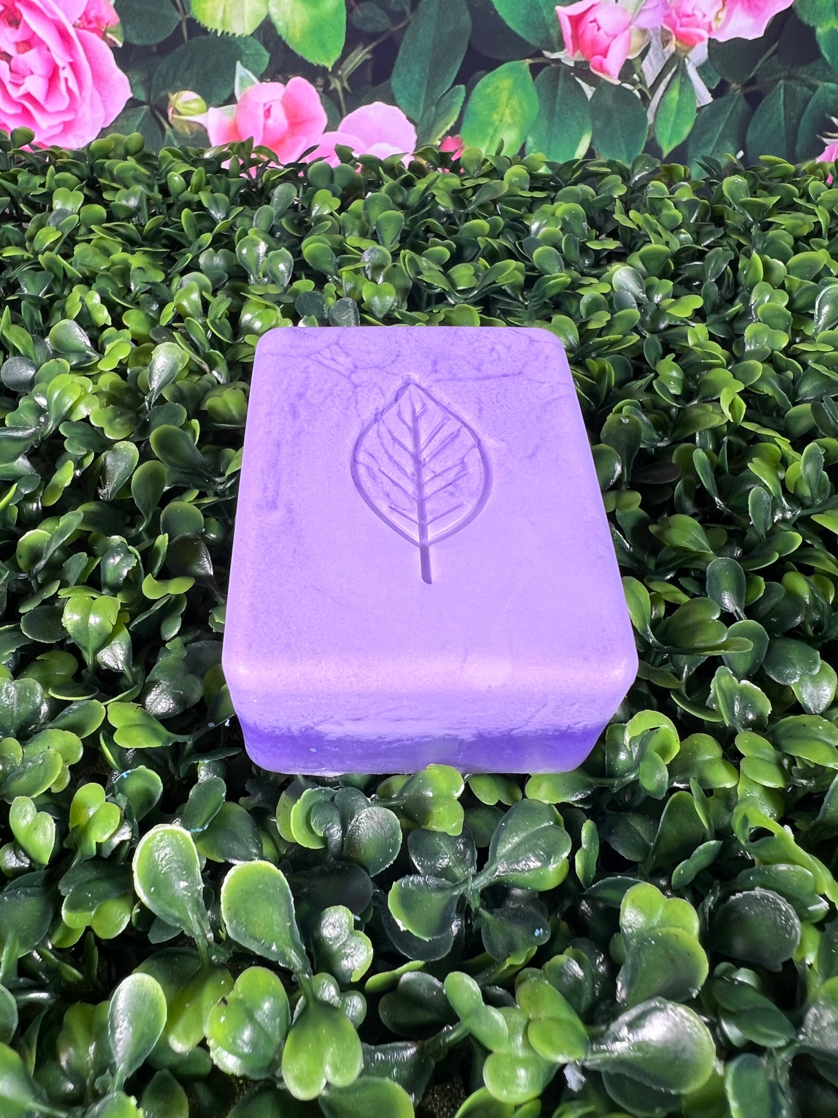 Homemade Two-Toned Lavender Bar Soap (Batch 2503-7)