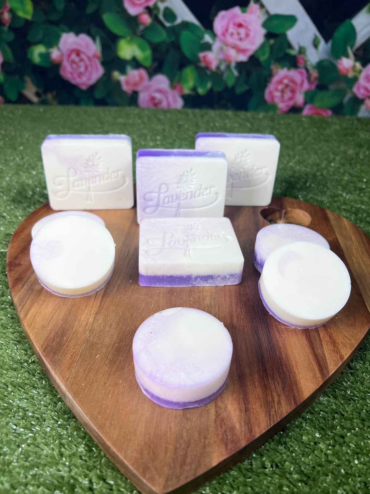 Homemade Lavender Bar Soap (Batch 2504-4)
