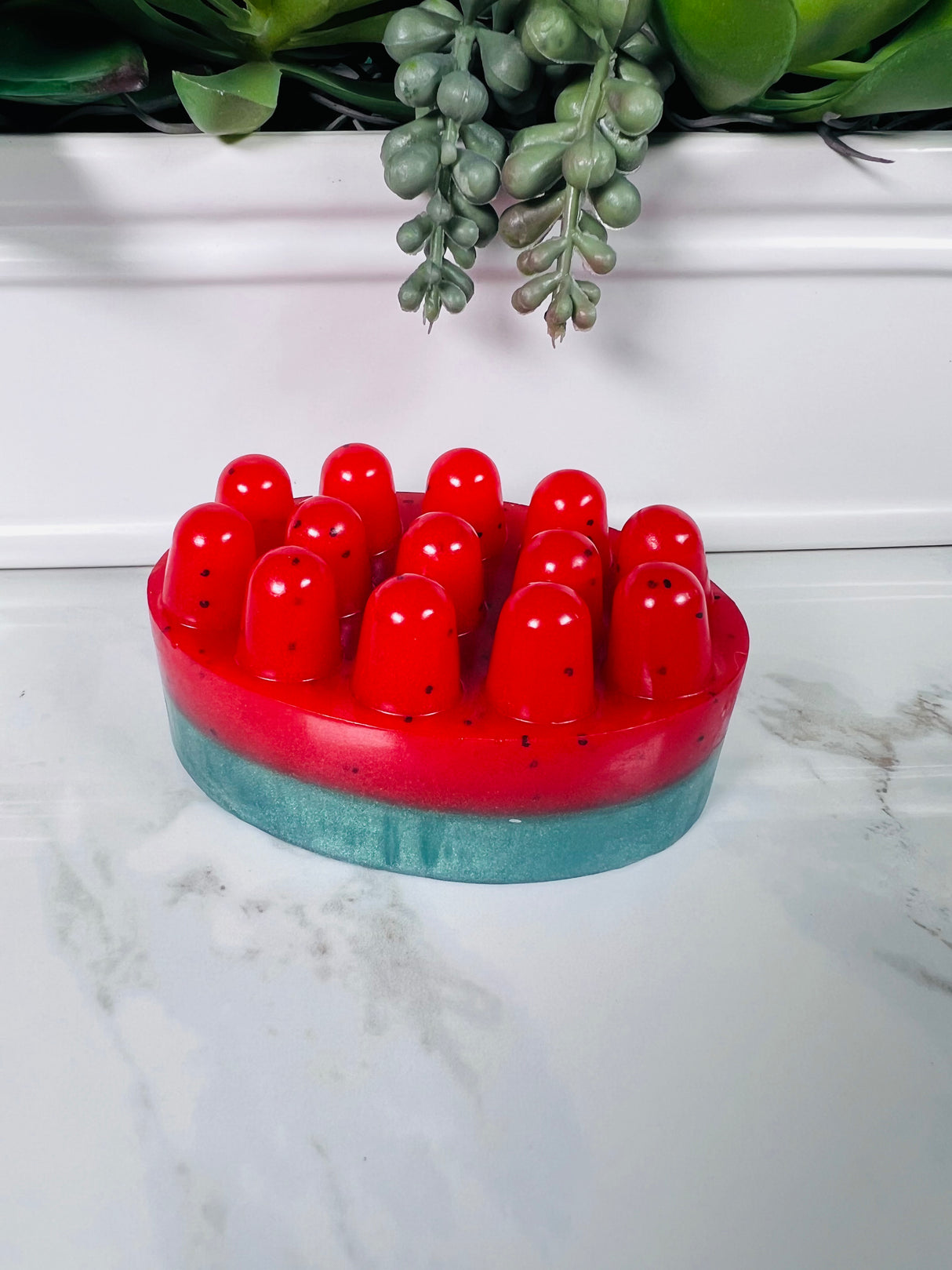 Homemade Watermelon Bar Soap (Batch 2505-3)