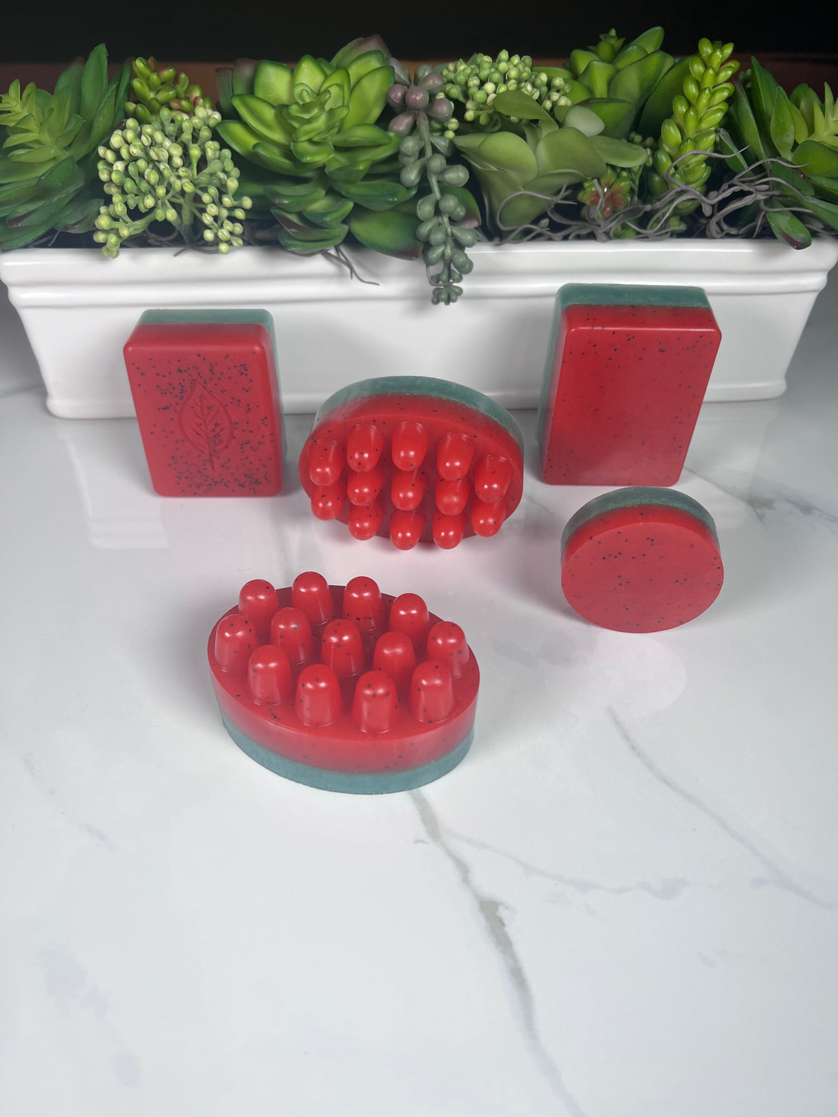 Homemade Watermelon Bar Soap (Batch 2505-5)