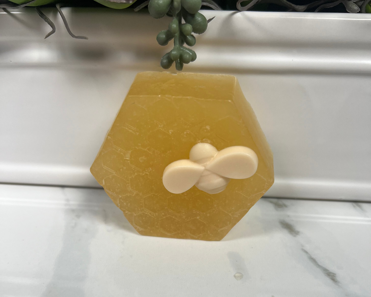 Homemade Honey Bar Soap (Batch 2507-4)