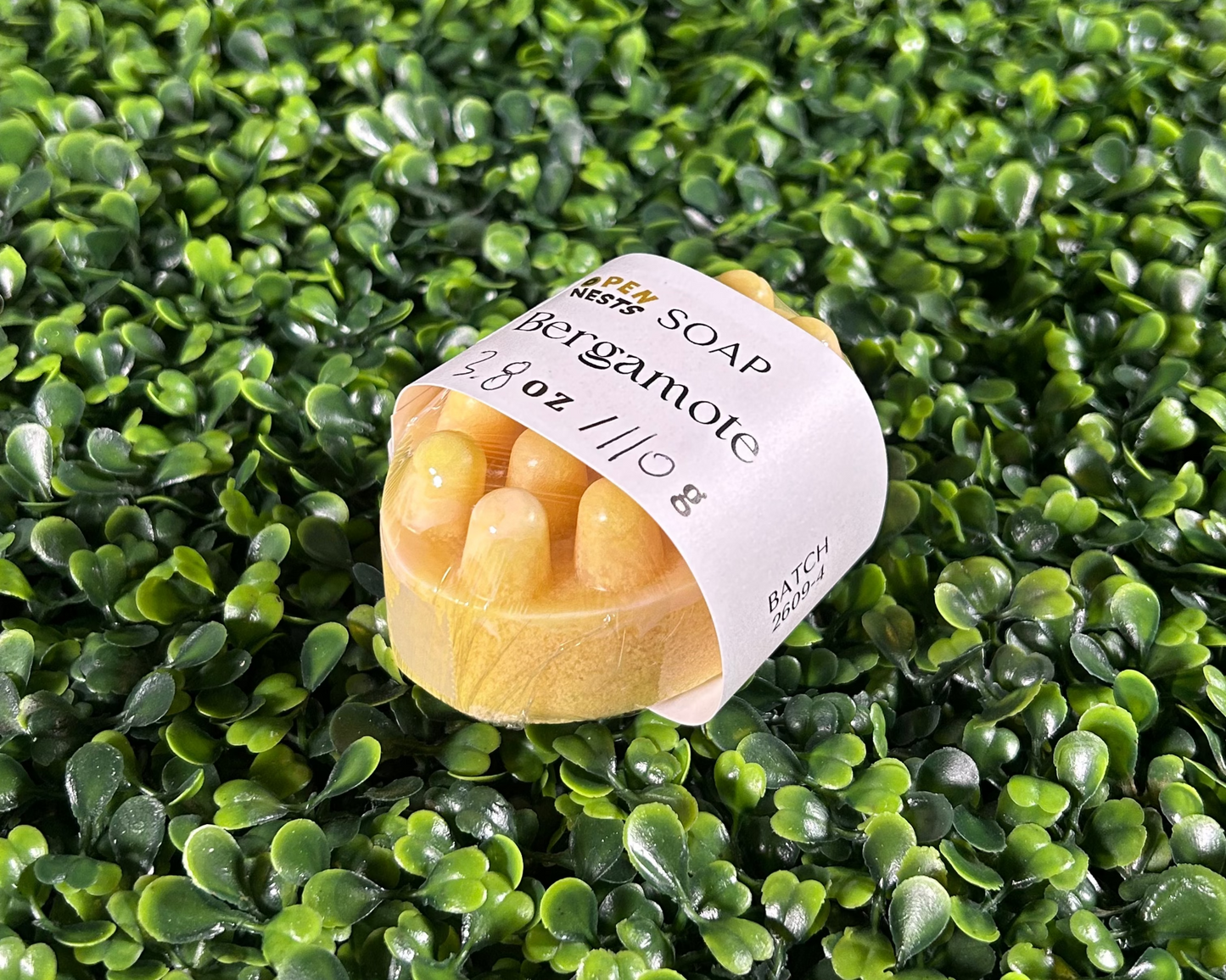 scrub variant of bergamote bar soap