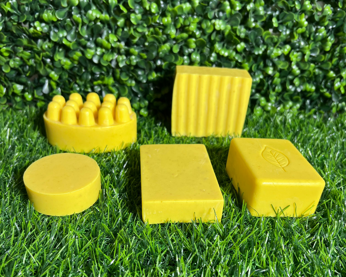 Homemade Turmeric Bar Soap (Batch 2501-8)