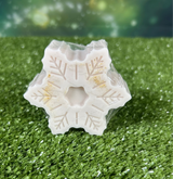Homemade Christmas Snowflake Bar Soap (Batch 2510-5)