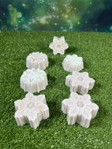 Homemade Christmas Snowflake Bar Soap (Batch 2510-5)