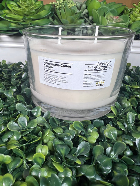 Homemade Coffee Candle (Batch 2505-6)