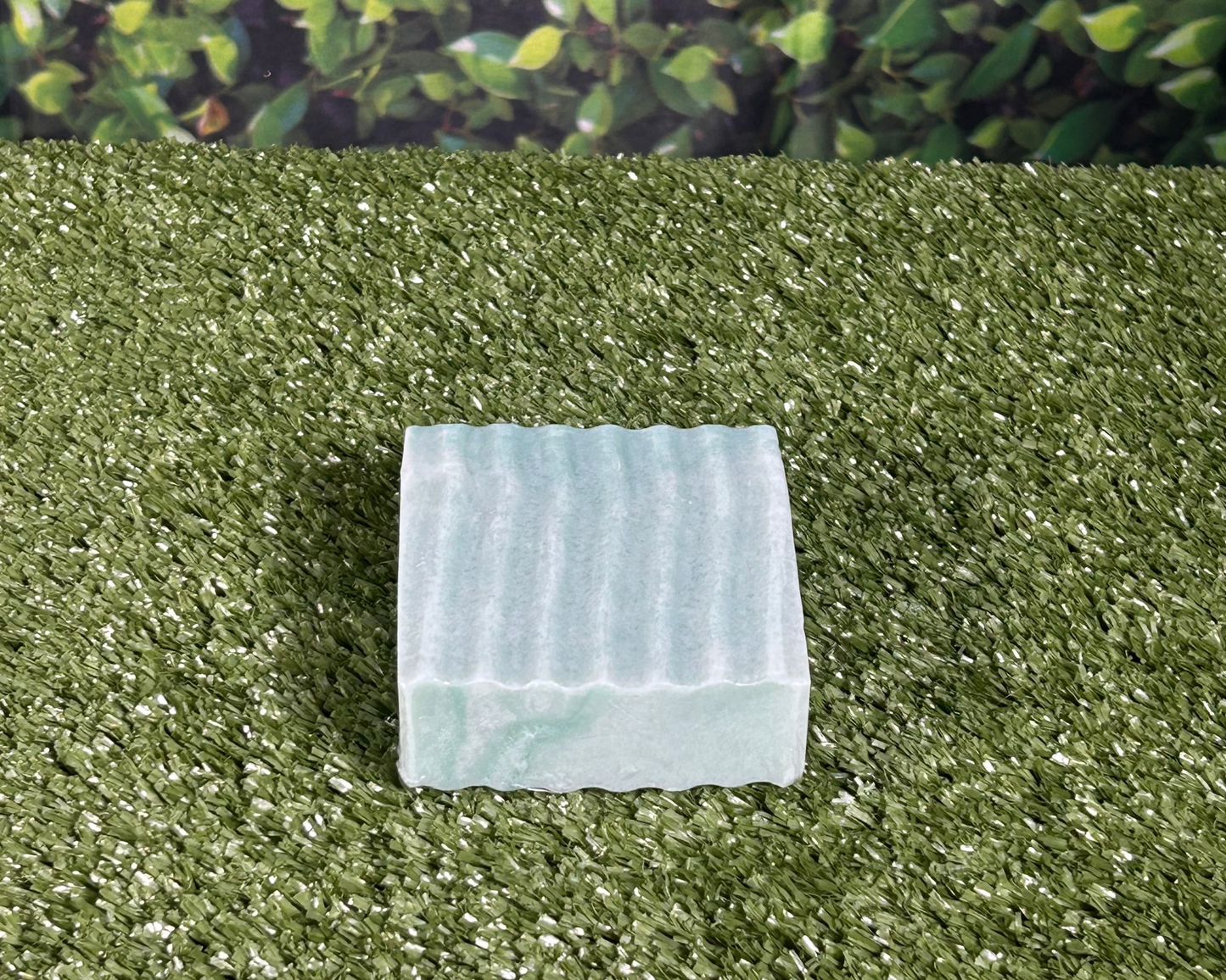 Wavy (M) bar of sage soap