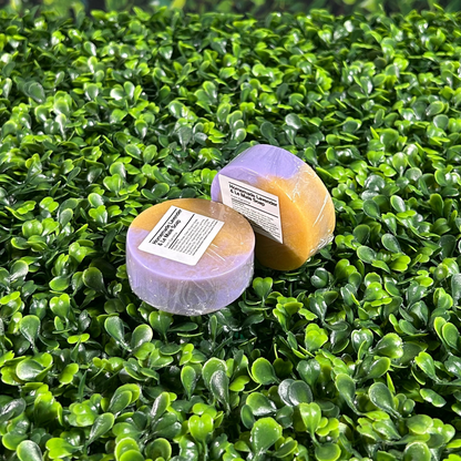 lavender and le male travel soap bars