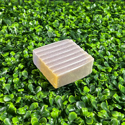 lavender and le male wavy soap bar