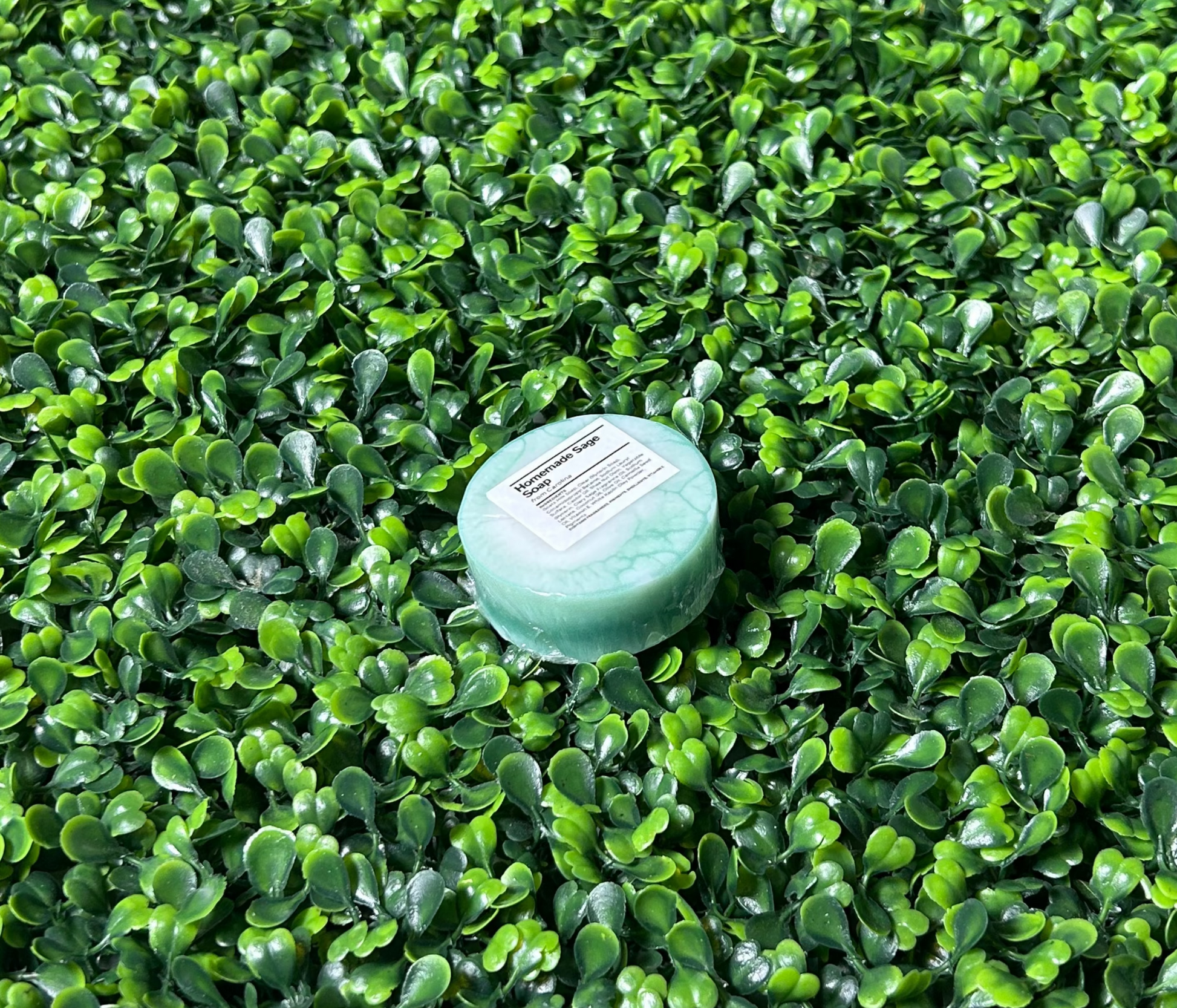 travel size sage soap bar