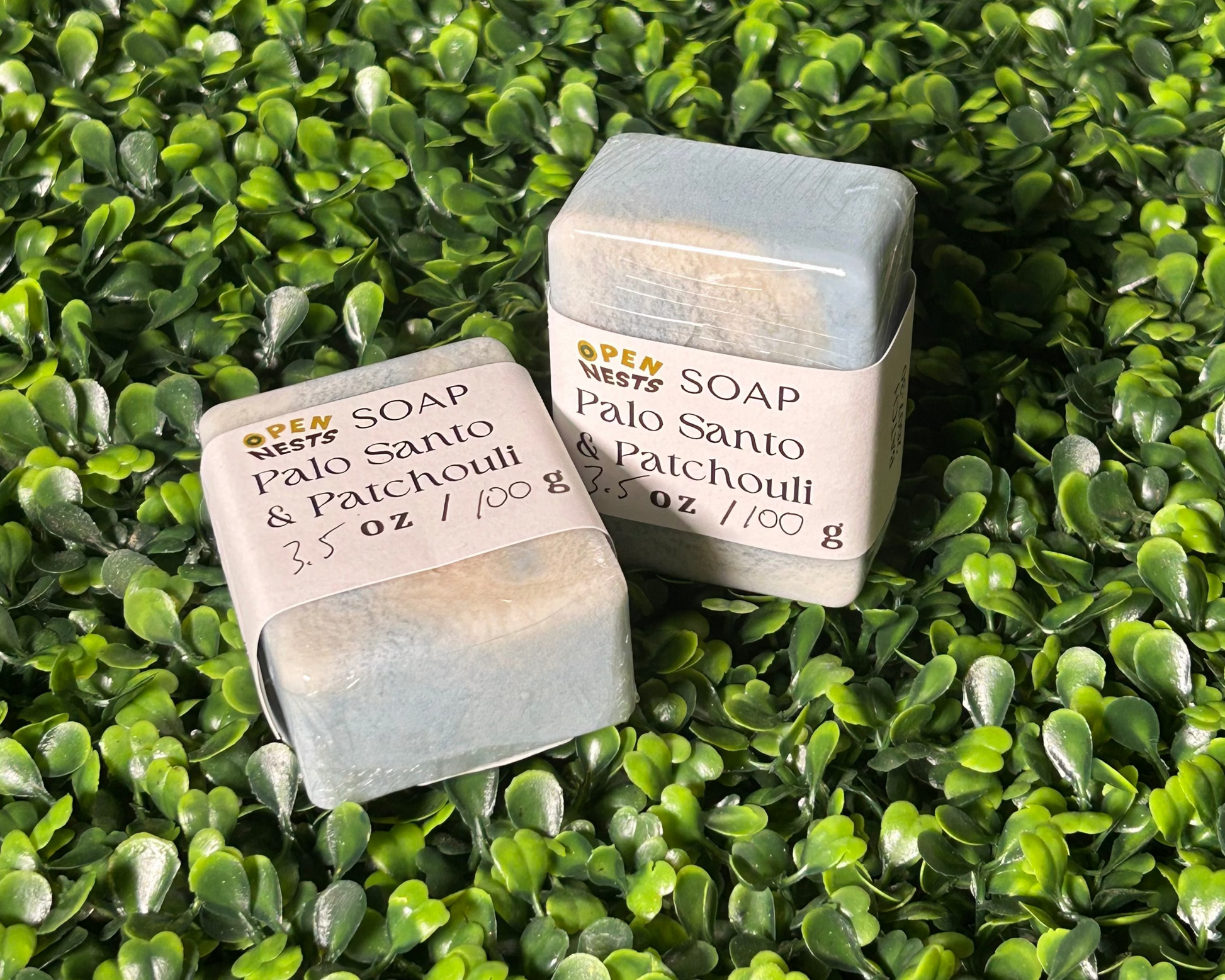 Leaf bar of Palo Santo & Patchouli soap