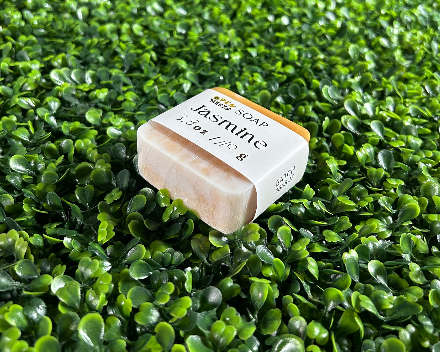 square variant of jasmine bar soap