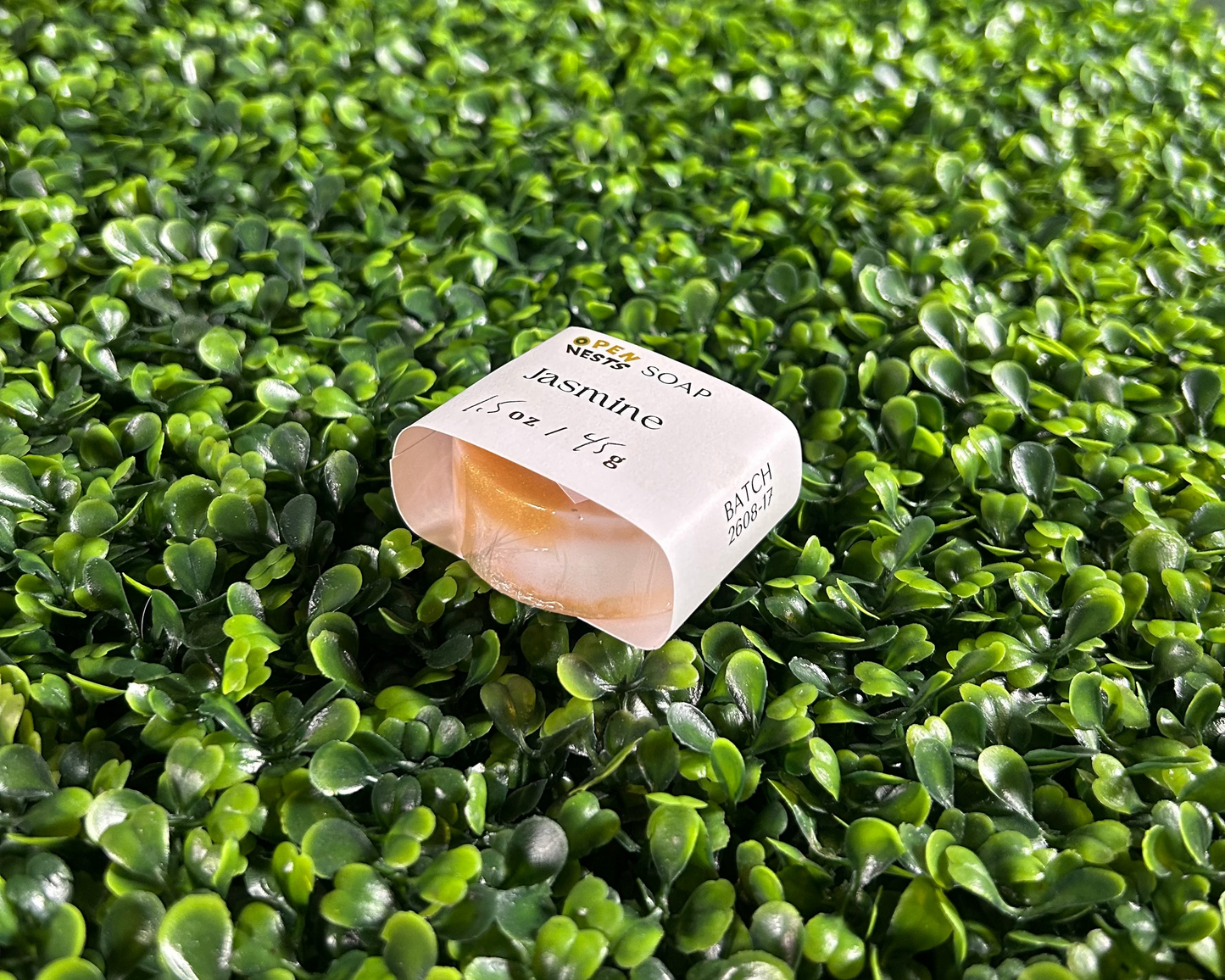 travel size variant of jasmine bar soap