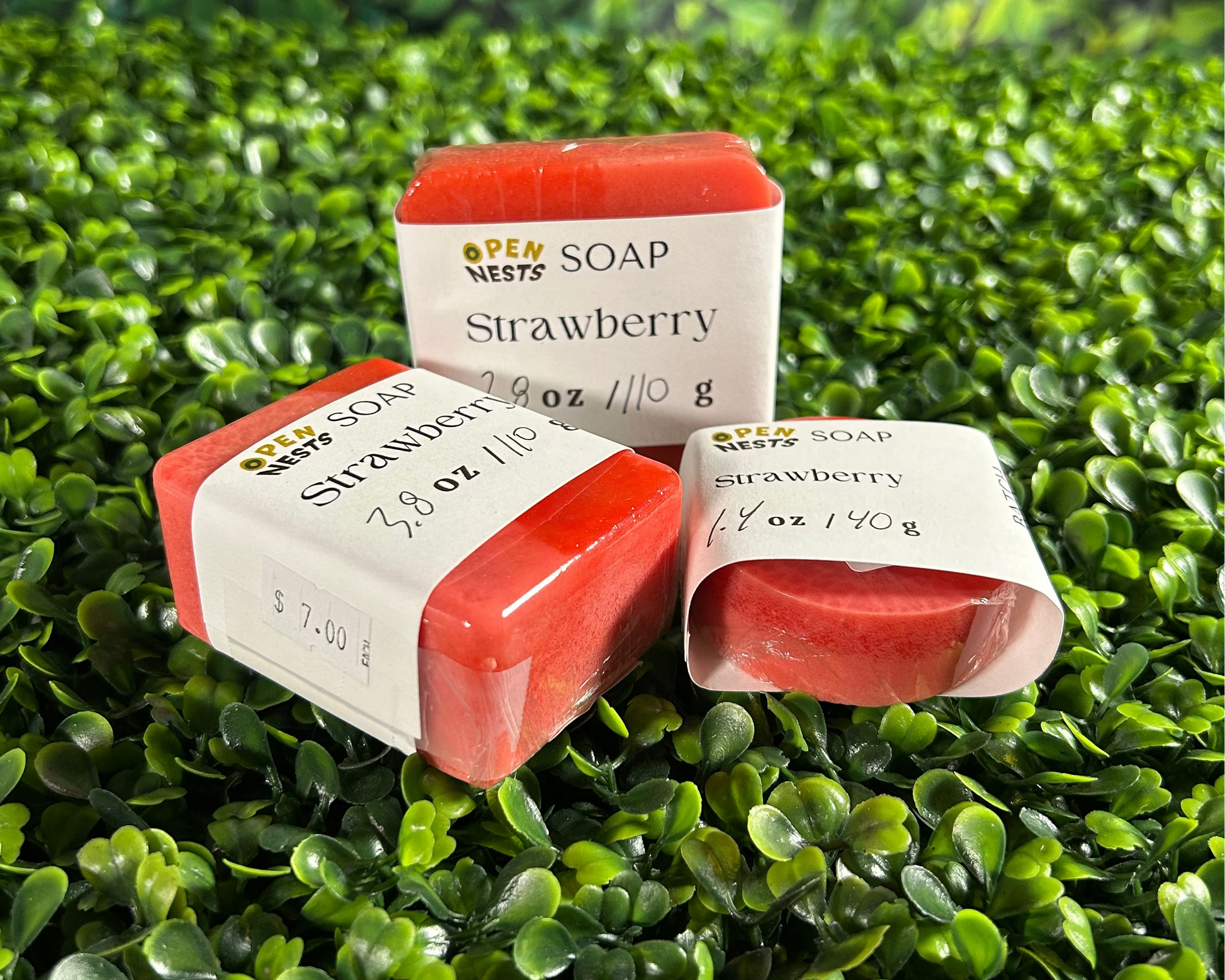 all variants of strawberry bar soap