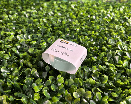 travel size variant of frankincense bar soap