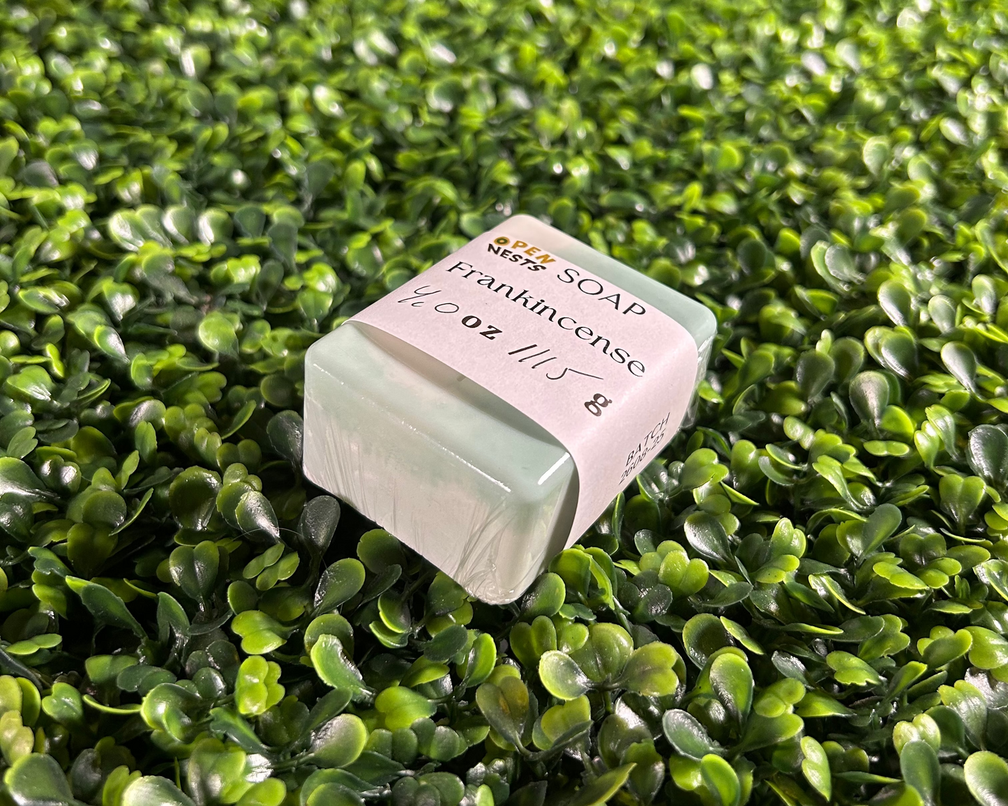 leaf variant of frankincense bar soap