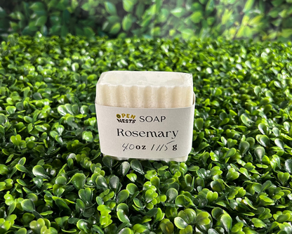 wavy variant of rosemary bar soap