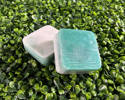 square variant of sage bar soap