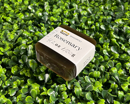square variant of rosemary shampoo bars