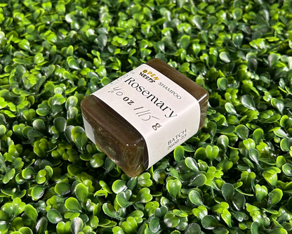 leaf variant of rosemary shampoo bars
