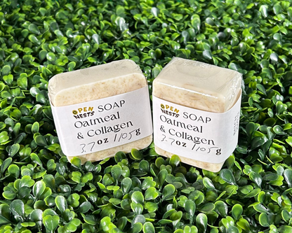 all variants of oatmeal & collagen bar soap